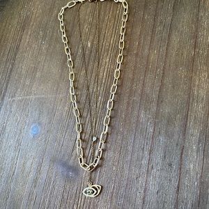 Evil eye necklace